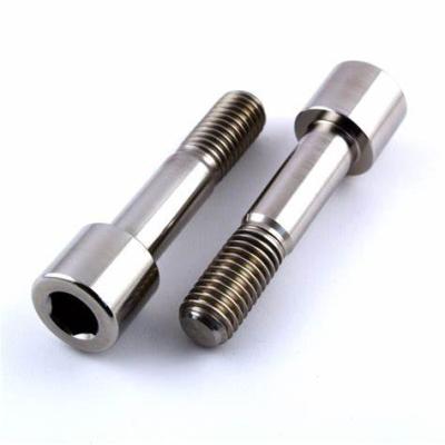 China Titanium M10 x 45mm Round Suspension Linkage Bolt Titanium Nuts Screws For Motorcycle for sale