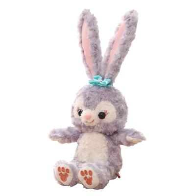 China Toy Hecion Big Bunny Doll Valentine's Day Birthday Gift Sleep Pillow Stuffed Rabbit Plush Toy for sale