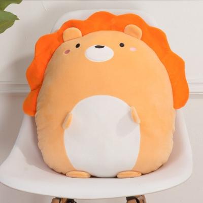 China Hot Sale Souvenir HECION Stuffed Cartoon Crab Dinosaur Pink Pig Stuffed Pillow Kids Birthday Christmas Gift Plush Toy for sale