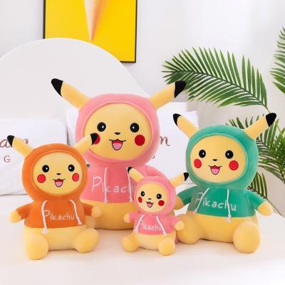 China HECION Factory Price Plush Eco-friendly Real Animal Like Doll With Sweater Face Expression Cute Sofa Pillow Stuffed Toy For Children for sale