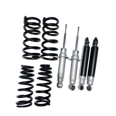 China Steel 4x4 Off Road Shock Absorber Twin Tube No Foam Cell Adjustable Suspension Kits Supplier For Pajero 87/93/97 for sale