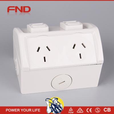 China NEW Australian Standard GPO Power Point Waterproof 56SW 10Amp IP53 2 Strip for sale