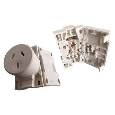 China FD-QC310 413QC Power Commercial Electric Socket Outlet Single Surface Quick Connect 10A 250V To SAA for sale