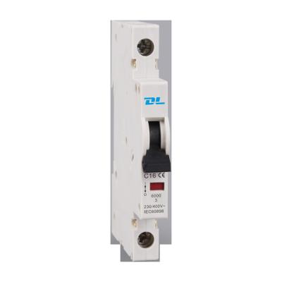 China Miniature Circuit Breaker DL 9mm MCB Miniature Micro Breaker Mini Circuit Breaker for sale