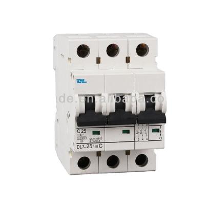 China Micro B DL DL7-63 Liushi MCB Electrical Circuit Breaker With Australian SAA Standard for sale