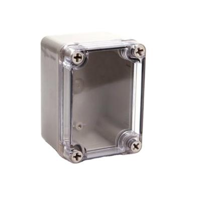 China NEW Clear ABS Cover ABS Waterproof Transparent Electronic Junction Project Box Case for sale