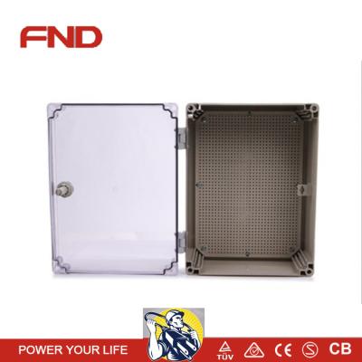 China NEW Fire Retardant ABS Water Proof Portable Lock Box With Clear Cover for sale