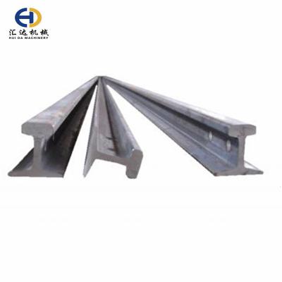 China Railway 12kg/m Rail Light Railroad Steel Rail Price for sale