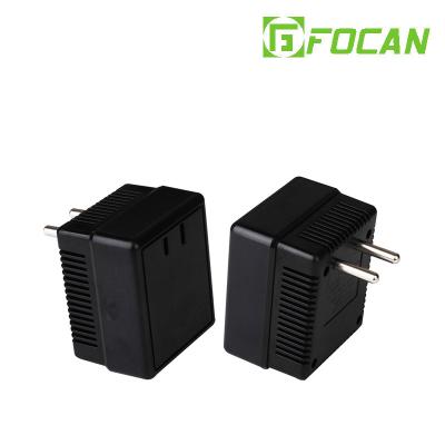 China 110V Power To 220V 50W Voltage Travel Converter Adapter Transformer With US Plug for sale