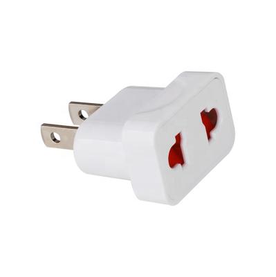 China Euro Europe Commercial Universal EU Travel Power Adapter Converter Wall Plug To US USA for sale