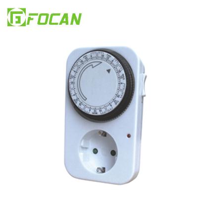 China French Style Mechanical Timer Switch Timer Weekly Timer with Patent Design for sale