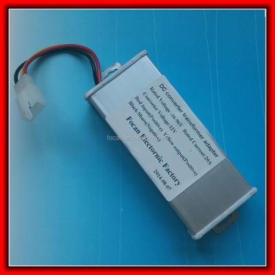 China DC/DC to 12V 20A Converters 36-96V Universal for Electric Vehicle/Scooter/Motorcycle DC-DC Converter 120*54.5*32mm for sale