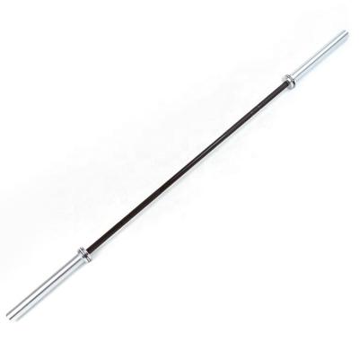 China SILVER STAINLESS STEEL SPINDLE 2.2m barbell bar weight set olympisc 20kg barbell weight plate barbell for sale