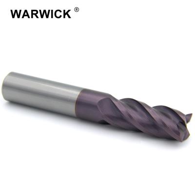 China Good Solid Carbide Quality HRC58 Carbide End Mill Cutter /Cutting Tool Company for sale