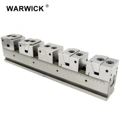 China Factory Universal Multi Clamp Rail Vise In Row For CNC Machine for sale