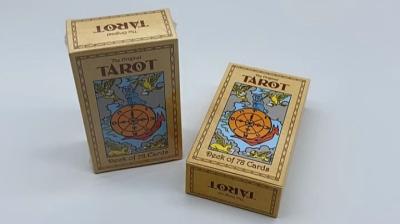 China Eco-friendly classic cute trade playing tarot card for sale