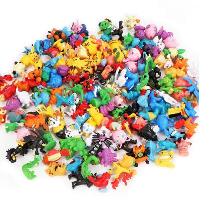 China 144 Pockets Per Bag Monster Pikachu Action Number Elf Ball Toy Children's Gift 2-3cm MX-002 for sale