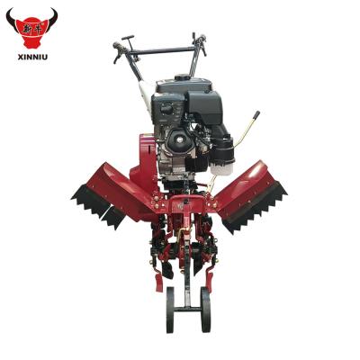 China Farm Garden Ditching Power Tiller Mini Cultivator  Latest Design Four Wheels for sale