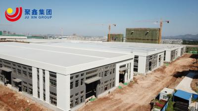 China Flexible Eco Friendly Prefab Metal Warehouse H Section Frame for sale