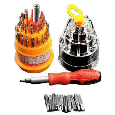 China Durable 31 in 1 Bit Multifunctional Screwdriver Set Mobile Phone Home Appliances Repair Tool for sale