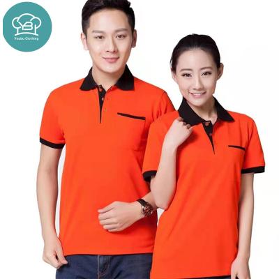 China restaurant & bar restaurant & Cheap Hot Sale Bar Work Shirt Work Uniform Breathable Wear For Chefs Zhudi Mesh Cotton For Unisex Restaurant And Bar Uniform Sets for sale