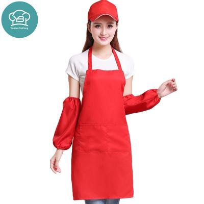 China Cleaning Advertising Apron Cleaning Size Can Be Customized Logo for sale