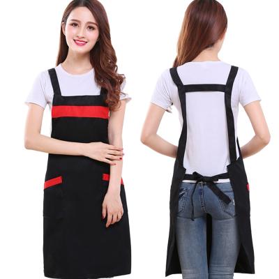 China BBQ Chefs Kitchen Apron Factory Direct Sales Custom Design Cook Waterproof Work Apron To Clean Custom Accepted Logo for sale