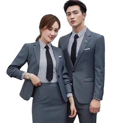 China Office Lady Suits QUICK DRY QUICK DRY Blazer Ladies Suit Working To Custom Design 2021 for sale