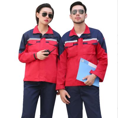 China Plus size plus size autumn and winter auto repair factory work uniform with logo workwear insurance work uniform for sale