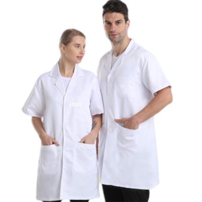 China Wholesale Customized Good Quality Hospital Lab Coat Sleeve Coat Medical Surgical Shorts Dress Uniform Shirt For Sale for sale