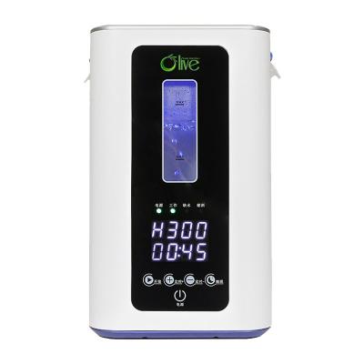 China Hotels Home Portable PEM Hydrogen Machine Inhaler Inhaler Hydrogen Inhalation Machine Breathing 300ml 600ml Hydrogen Oxygen Generator for sale