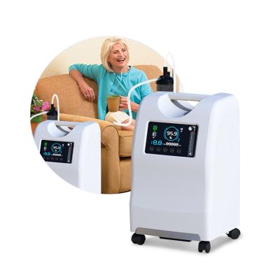 China 2020New Medical Grade 5L Dual Adjustable Professional High Flow Concentration Oxygen Concentrator for sale