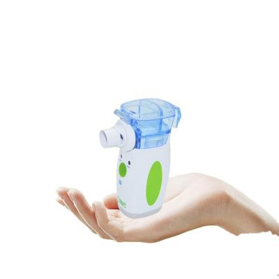 China 2021 Good Quality Portable Olive Medical Handheld Inhaler Nebulizer Machine Mini Portable Vibrating Mesh Nebulizer For Children for sale