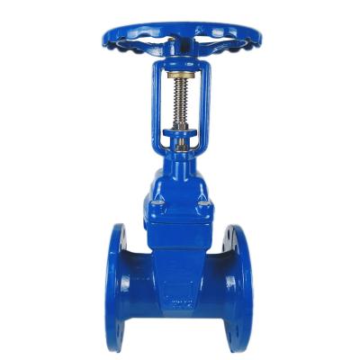 China General automatic manual slide wcb cast steel resilient soft seated gate valve pn16 dn150 3 inch 6 inch cad drawings for sale