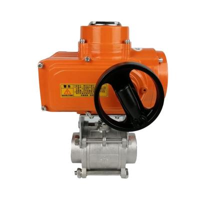 China General Normal Temperature Electric Control Valve With Electric Standard Valve Automation VALVES Ball Actuator Medium Temperature 30s for sale