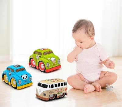 China Diecast Toy 12 9cm Assorted Style Mini Cartoon Metal Die Cast Car Toy For Children for sale