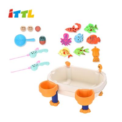 China DIY TOY ITTL Interactive Board Family Games Plastic Go Fishing Toys for sale