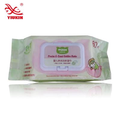 China Wet Cleaning Baby Wipes Customized Logo Cloth Face Wet Cleaning for sale