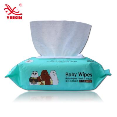 China Wholesale 80pcs 50pcs Wet Cleaning Cloths Baby Wipes Factory Manufacturer for sale