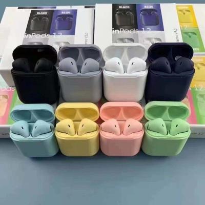 China Perfect Noise Inpods12 Macaron TWS Earbuds i12 Headphones i12 Macaron i12 Wireless Touch Control Tws i11 for sale