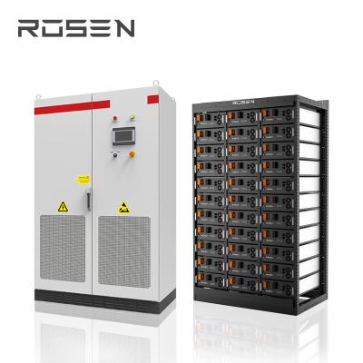 China Large Batteries Commercial Solar Energy Storage System Home Solar Hybrid System for sale