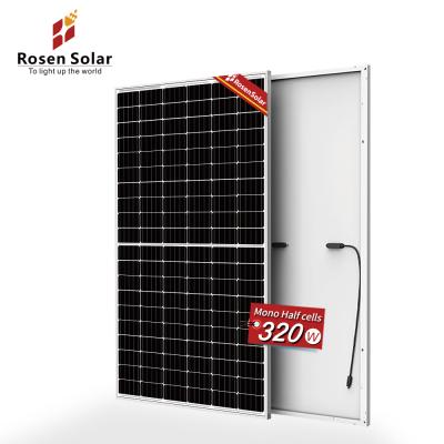 China Mono Solar Panel 320w 330w Half Cut Off Solar Panel For 5 Kw Solar Panel System RS320M6-60HC for sale