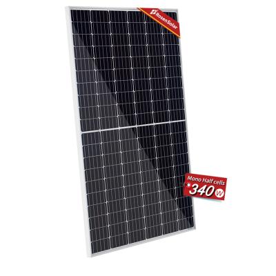 China 340w solar panel half cell solar panel for solar power systems RS340M6-120HC for sale