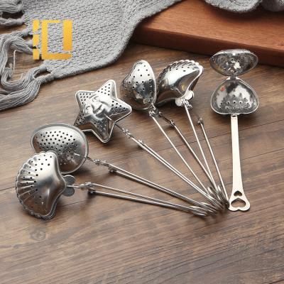 China Multi Viable Shaped Tea Infuser, Filtering Cute Tea, Creative Instrument Star Tea Strainer for sale