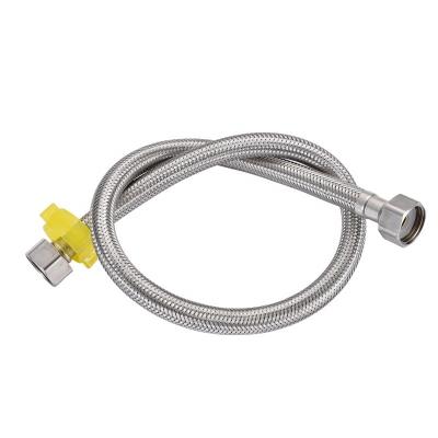 China F1/2*F1/2 304 Stainless Steel Braided Hose Wire Hose Flexible Hose Kitchen Sink Faucet Modern Braided Flexible Hose Tubing for sale