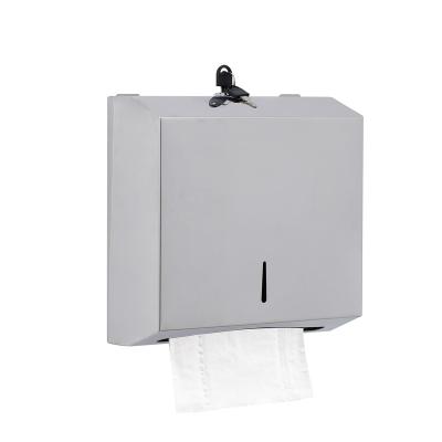 China User Friendly Wall Mounted Bathroom Tissue Dispenser Stainless Steel Tissue Paper Towel Dispenser Holder for sale