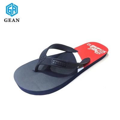 China Wholesale Custom Rubber Recycled Men Anti-slippery Beach Thong Sandals Flip Flop for sale