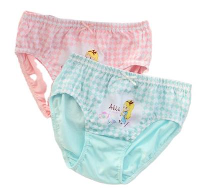 China Factory design cartoon printing little girl korean underwear cheap breathable 5 pieces one box kids panties for sale