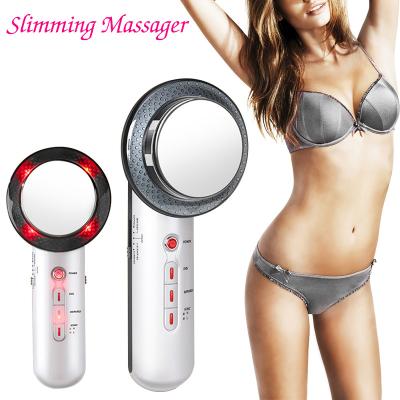 China Face Lift Three-in-One Slimming Instrument LED Micro-Current Ultrasonic Microelectric EMS Skin Beauty Instrument for sale