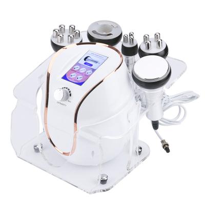 China 40K Ultrasonic Facial Beauty Instrument ABS New Type Five-in-one Fat Blowing Instrument RF Radio Frequency Instrument for sale